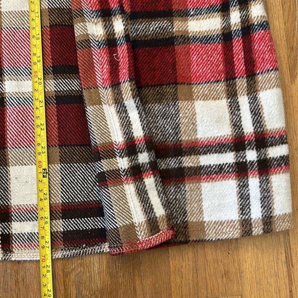 *last chance* Amazon Yeokou | Women’s red & white plaid shacket w/ buttons - Picture 9 of 16